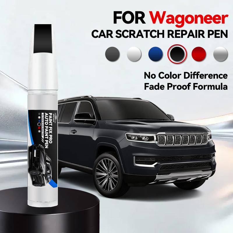 OPRTAMG Purpose Vehicle Car Paint Repair Pen For JEEP WAGONEER Paint Scratch Repair Accessories Grey PAS White PW2 Silver PSE Re