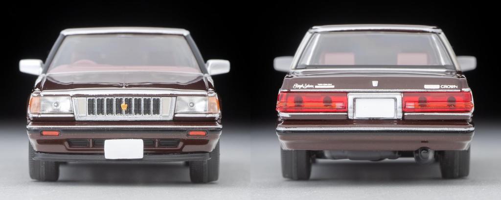 Tomytec Tomica Limited Vintage Neo LV-N175c Toyota Crown Hardtop Supercharged Royal Saloon (Wine) 1985 Model, Completed Model, 332718