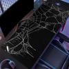 Large Desk Mat Gothic Spider Web Gaming Mouse Pad Non Slip Rubber Lock Edge Keyboard Mousepad Computer Laptop Office Decor