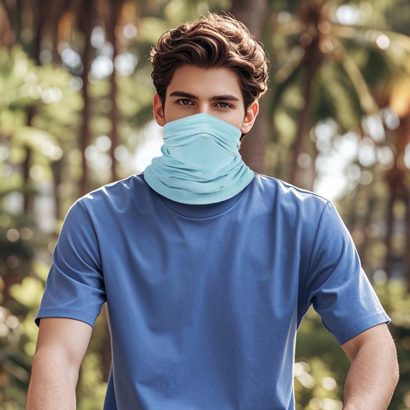 1Pc Cycling Accessories Multifunctional Sweatband Outdoor Neck Cover Motorcycle Headscarf Hiking Sunscreen Mask Sports