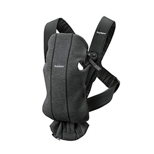 BabyBjorn Baby Carrier MINI Woven Vintage Indigo for Newborns 0 To 12 Months