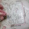 Keychain Resin Silicone Molds, DIY Craft Pendant Keyring Backpack Decor, Rectangle Shape Silicone Molds for Resin Casting