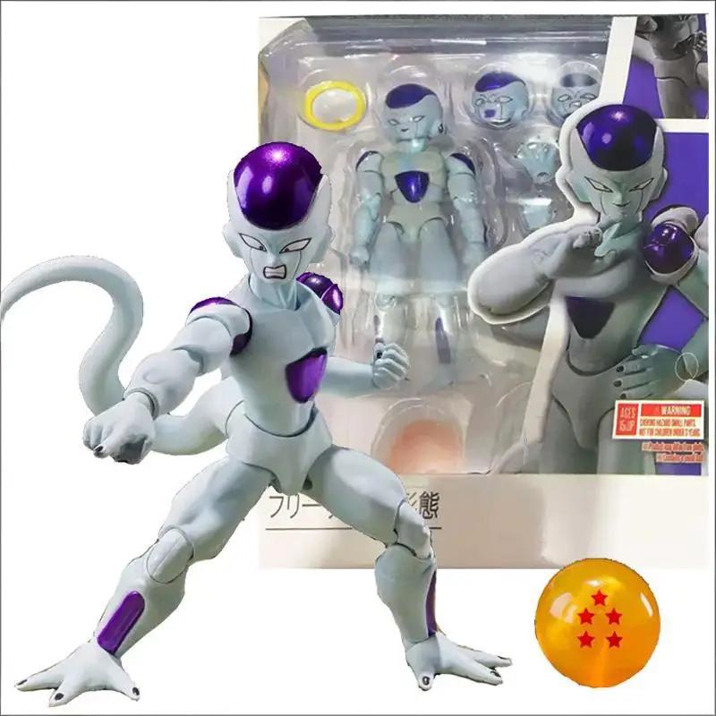 Dragon Sphere Z Shf Frieza The Fourth Form Figure Animation Frieza Action Figure POLYVINYL CHLORIDE Collector Miniature Plaything Figure Celebration