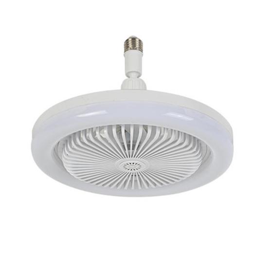 Ventilateur de plafond 2 en 1 avec lumière LED, télécommande, 3 réglages de vitesse, faible bruit, Ultra lumineux, lampe sans scintillement