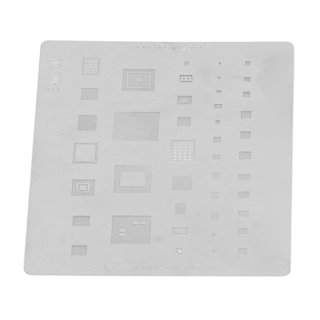 Reballing Stencil CPU Rework Net Șablon de reluare pentru lipire din oțel inoxidabil pentru repararea telefonului mobil