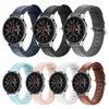 20mm Genuine Leather Smart Watch Replacement Strap for Samsung Galaxy Watch 42mm
