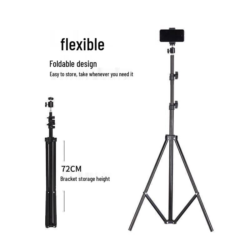 Yingwan Multifunctional Selfie Stick & Tripod with Phone Holder and Fill Light