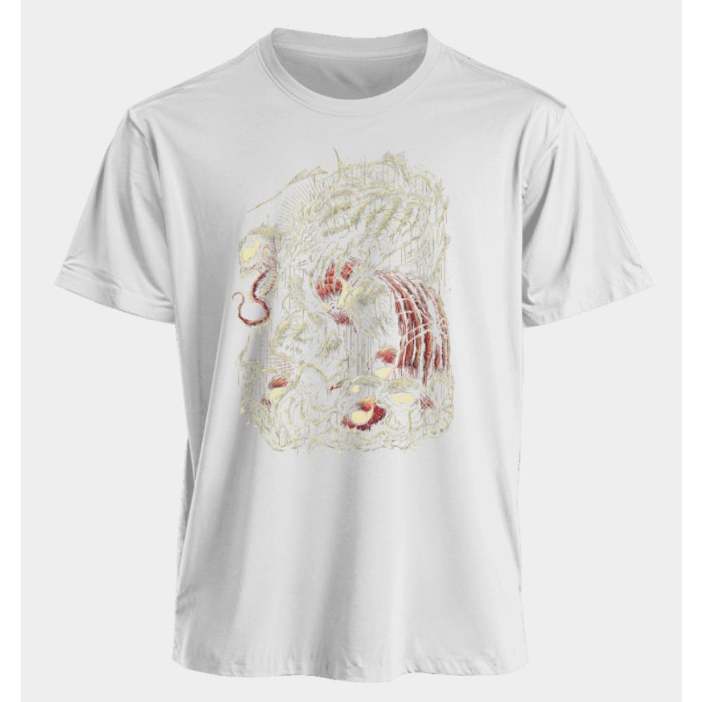 Men's and Women's T-shirts Venom Summer American Spring and Autumn New Oversized Loose Niche Classic Short-sleeved