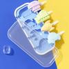 2PCS with Lid and Stick Ice-lolly Maker Easy To Demold Cheese Lollipops Mold  Refrigerator