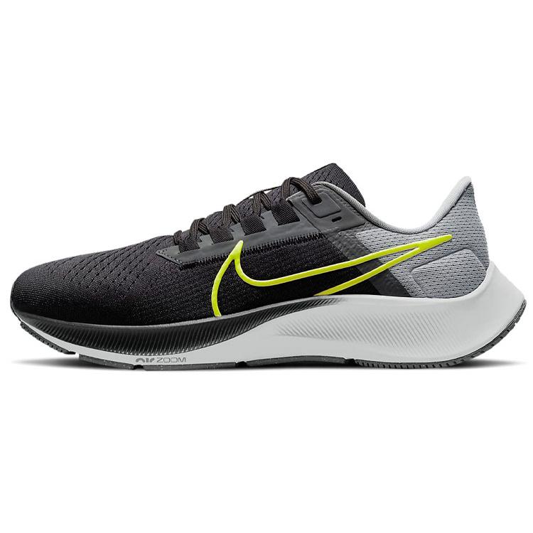 New Nike Air Zoom Pegasus 38 Black Smoke Grey Volt CW7356-005