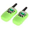 2 Stück/Set Kinderspielzeug 22 Kanal Walkie Talkies Radio UHF Große Reichweite Handfunkgerät Grün