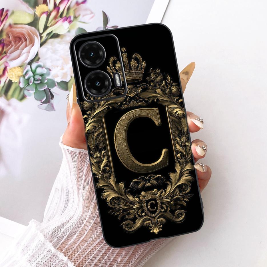 For Motorola Moto G35 Case Moto G55 G85 5G Cute Letters Cover Soft TPU Phone Case For Motorola G85 G 35 55 MotoG55 MotoG85 Shell