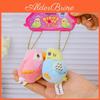 Portachiavi Pappagallo Peluche con Attacco Magnetico per Regalo e Decorazione