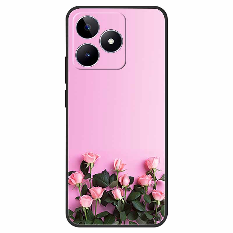 For Realme C53 Case Shockproof Soft silicone TPU Back Cover For OPPO Realme C53 4G Phone Cases Cartoon RealmeC53 C 53 2023