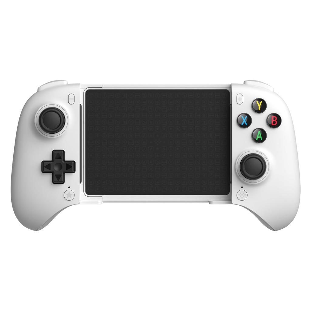 8BitDo Ultimate Mobile Game Controller for Android Bluetooth Mobile Game Controller with Hall Effect Joystick and Hall Triggers Devices, (White)