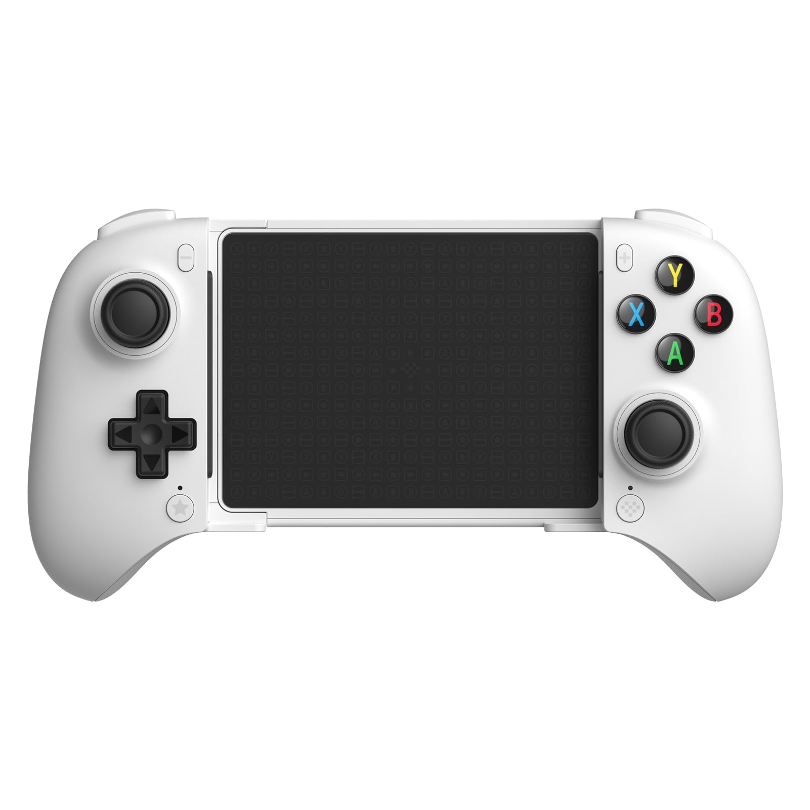 

8BitDo Ultimate Mobile Game Controller for Android Bluetooth Mobile Game Controller with Hall Effect Joystick and Hall Triggers Devices, (White)