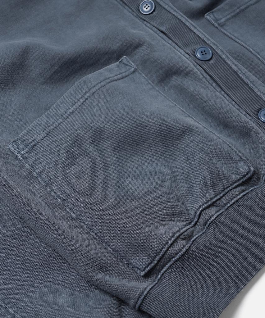 Frizmworks Pigment Dyeing Heavyweight Cardigan _ Navy
