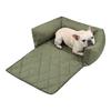 Comfortable Dog Couch Bed with Detachable Liners Removable Cover Headrest Dog Sofa Bed NonSlip Dog Bedding of All Season