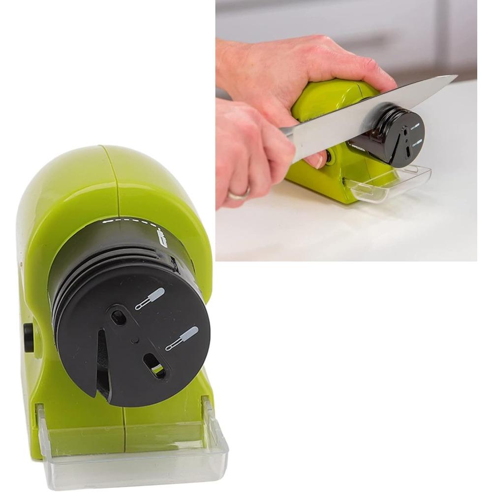 Multifunctional Electric Knife Sharpener for Home Use Automatic Professional Knife Sharpener for Kitchen Outdoor Use Camping