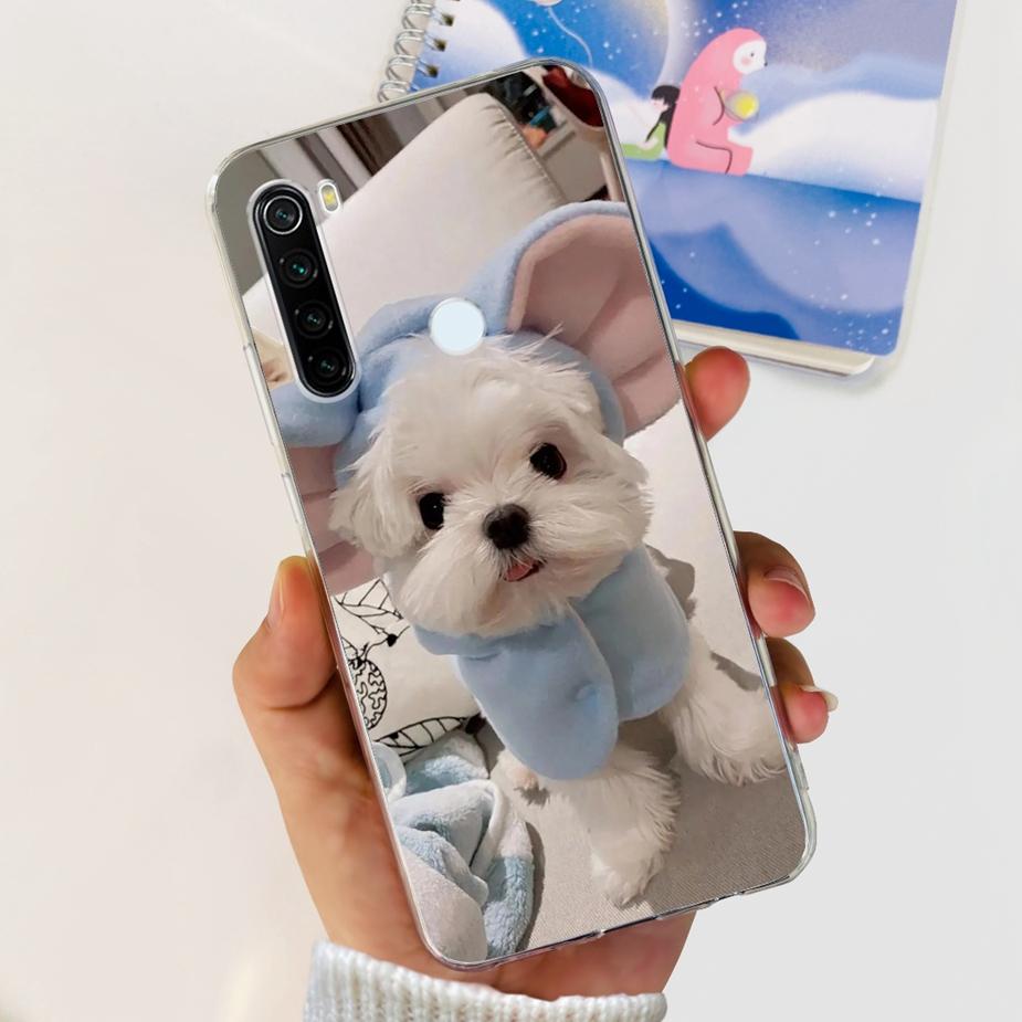 For Xiaomi Redmi Note 8 Case Note 8T Luxury Painted Cover Clear Silicone Phone Case For Redmi Note 8 Pro Note8 Note8T Soft Shell