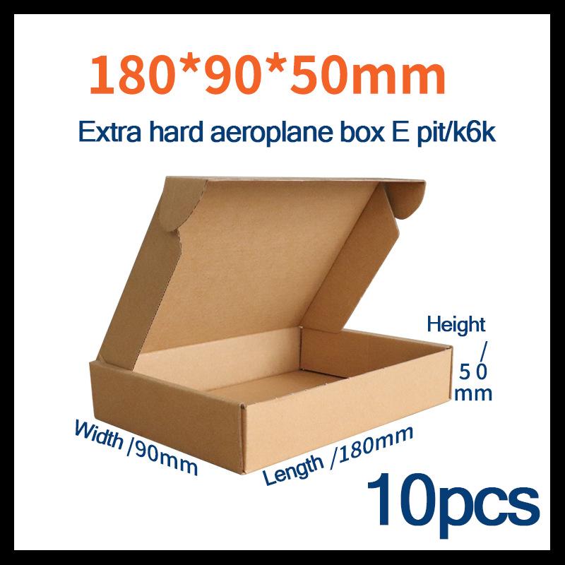 10Pcs Multi Size Brown Kraft Paper Gift Box Christmas Cookies Candy Packaging Box Wedding Gifts For Guest Handmade Soap Wrapping