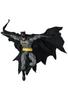 MEDICOM TOY MAFEX No. 270 CAVALEIRO CRUZADO BATMAN VERSÃO PRETA. Figura de ação pintada sem escala, aproximadamente 160mm de altura