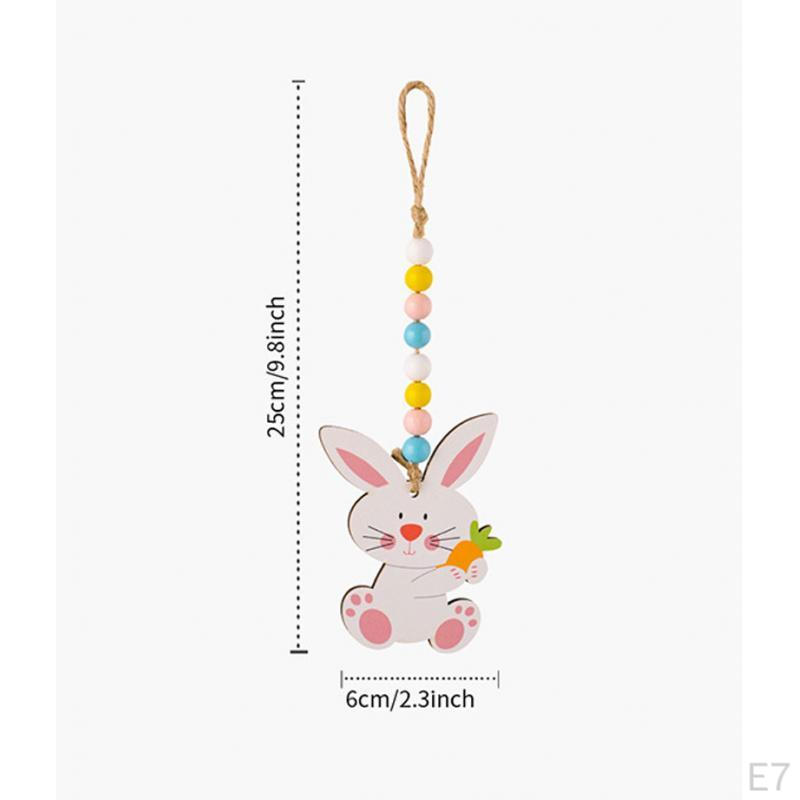 Handmade Wooden Easter Decor Set for Home and Garden