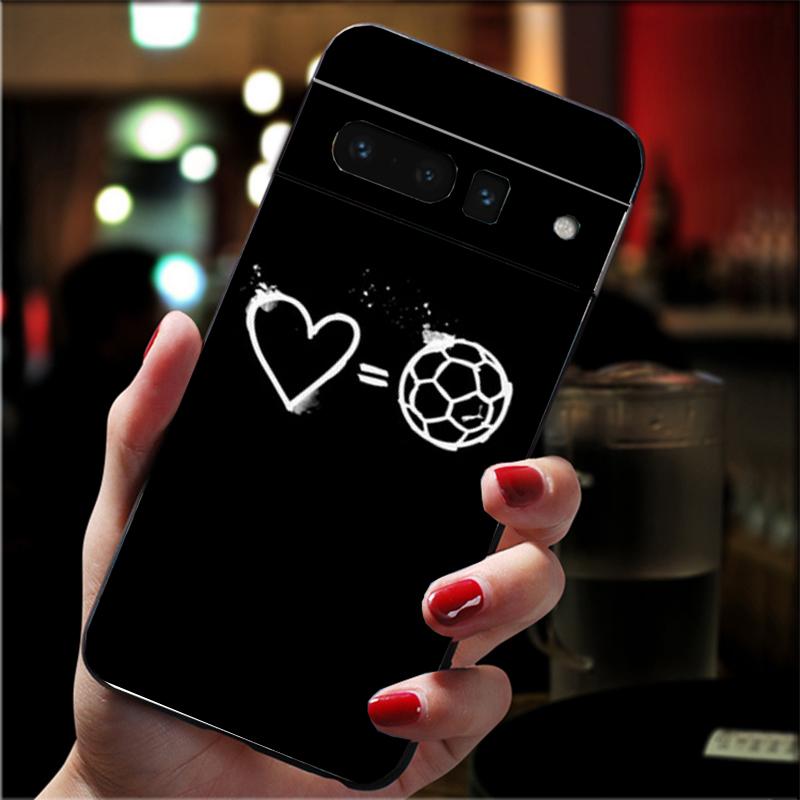 

Football Player Soccer Art Phone Case For Google Pixel 10 9 Pro XL 9A 8 7 6 Pro Pixel 8A 7A 6A Pixel 8 7 6 5 Google Pixel 8