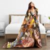sydney sweeney Blanket Warm Soft Aesthetic Plush Throw Blanket For Couch Chair Sofa Bed Decorative Flannel Bedspread Bed Cover