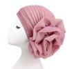 Big Rose Flower Head Wraps Headwear Nigerian Wedding Geles African Turban Caps  Party Headgear