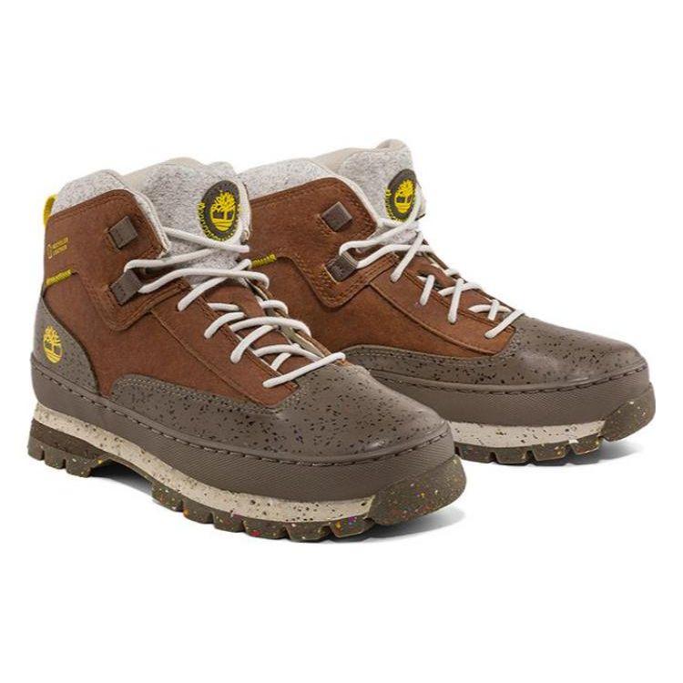 Timberland Durable Shock Absorbing Casual Comfortable Ankle Outdoor Boots Women boots Brown A5SMNW