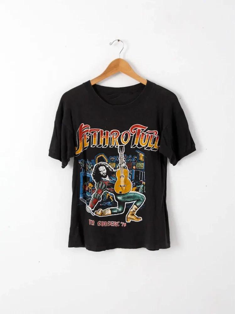 1978 Jethro Tull concert Jethro Tull tee T Shirt S-4XL UR10 S
