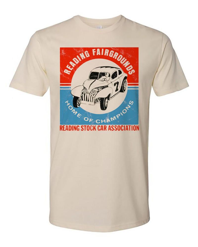 

Hot Rod Tee T Shirt Drag Race Racing Nostalgia Reading Fairgrounds Stock Car 4XL