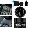 Leather Scratch Repair Balm 100g Filling & Conditioning Cream With Sponge Leather Care For Furniture Car Seats Couch Bags Jacket