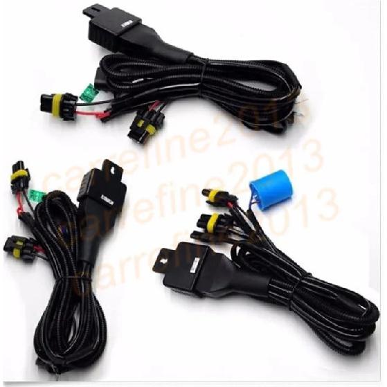 

H4-3 bi-xenon hid controller Relay adapter extensiom h4 Headlight Retrofit connect hid bixenon projector lens h4 hid xenon relay 9007