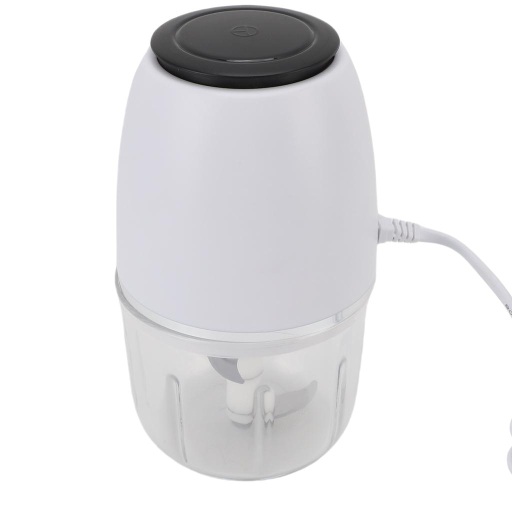 Electric Garlic Chopper 300ML Portable Food Processor Vegetable Mincer Blender for Nuts Chili Onion