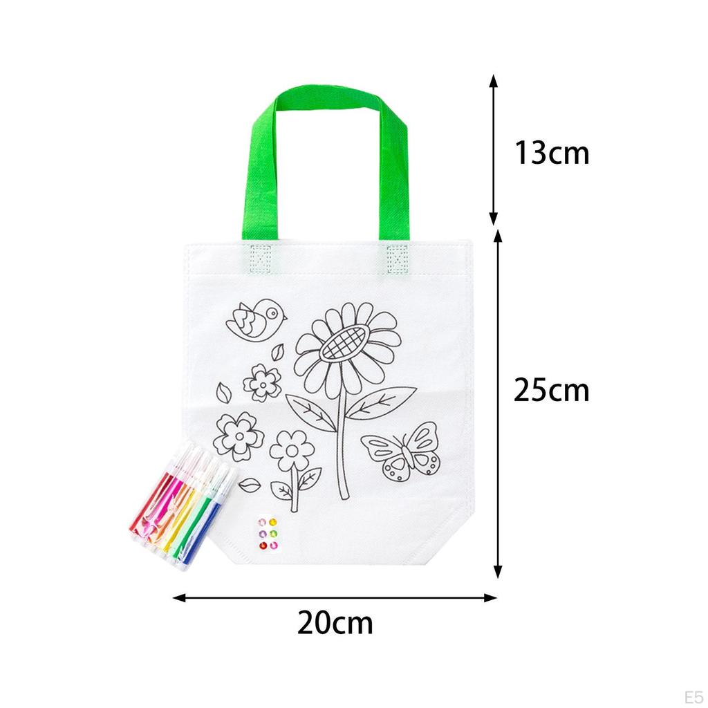 Creative Art - DIY Colorful Bag with Pens
