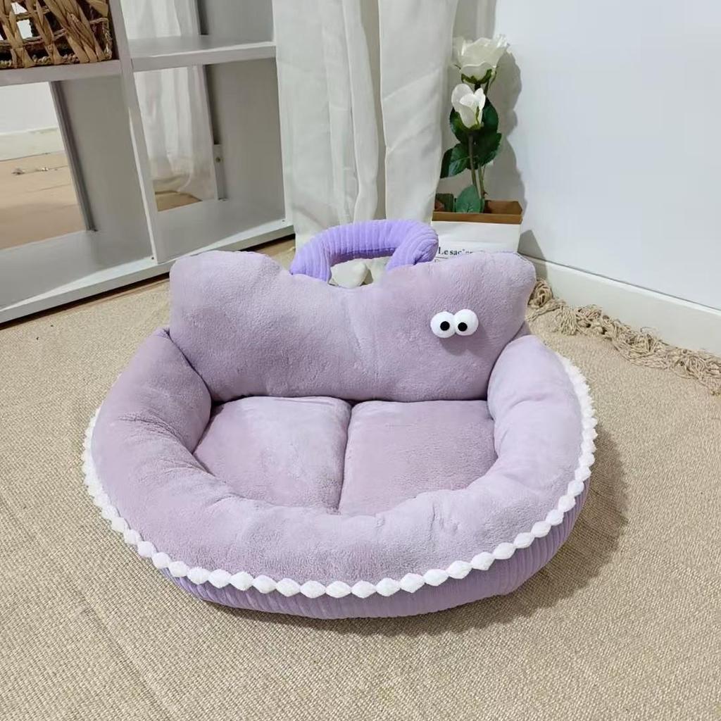 Universal Thickened Soft Pet Bed for Cats and Dogs - Autumn/Winter Cozy Sofa for Small/Medium Pets