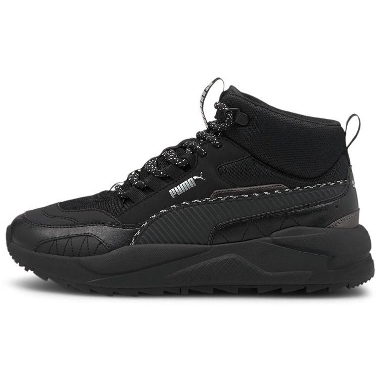 PUMA X-Ray 2 Square Mid WTR Black Silver Men s 373020-06 EU 36