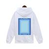 Casablanca Autumn/Winter Terry Cloth Hoodie with Letter Color Print