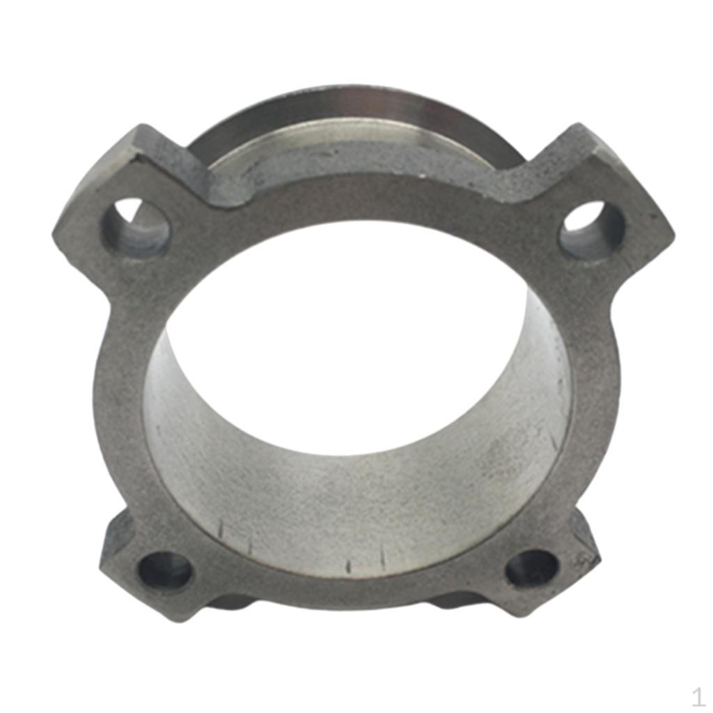 Duokon V-Band Adapter,3" 4-Bolt Exhaust Downpipe Flange To 3" V-Band Adapter Adaptor GT30 GT35 T3,Exhaust Flange Adapter
