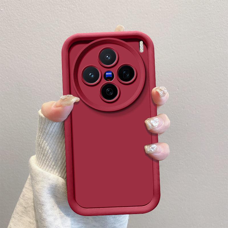 

Для Vivo X200 Чехол vivo X200 Pro Чехол для телефона vivo X200 Pro mini Защитный чехол противоударный матовый защитный чехол для задней панели Skin Feel vivo X200 Pro