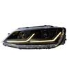 LED Projector Headlights with DRL & Flowing Turn Signals for 12-18 VW Sagitar