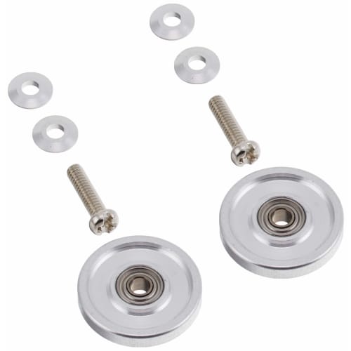 

Tamiya Mini 4WD Grade Up Parts Series No.437 GP.437 13mm All Aluminum Bearing Roller 15437