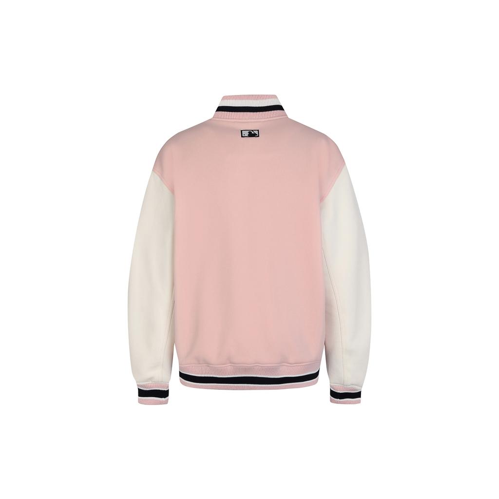 New MLB Baseball Jacket Unisex Pink 31JP02011-50P