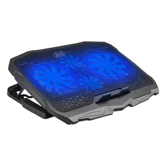Laptop Cooling Pad with USB Ports 6 Wind Speeds Fast Heat Dissipation Universal Adjustable Height Notebook Cooling Stand