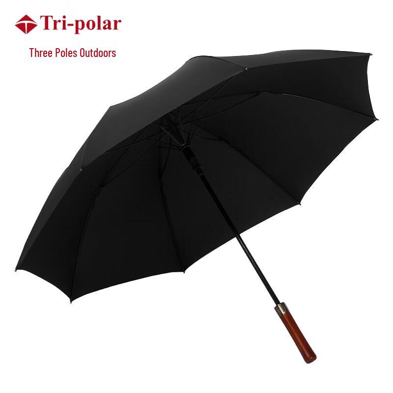Sanjih Outdoor TP7058 Large Solid Wood Golf Umbrella