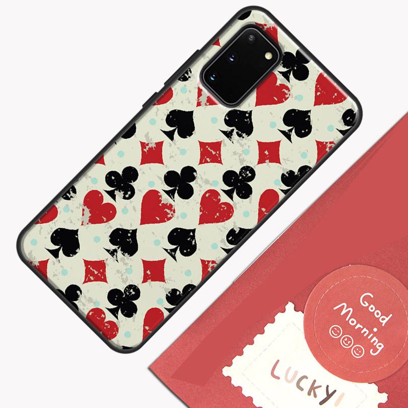 CASINO PLAYING CARDS Phone Case For Samsung Galaxy S23 S26 Ultra S20 S21 S22 S24 S25 Plus S10 S25 FE Cover Shell
