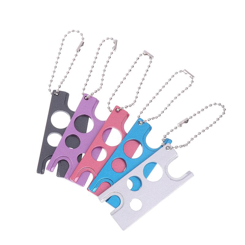 Universal Eyelash Glue Caps Opener Metal Essential Oil Bottle Opener Replacement Bottle Mouth Head Anti-Blocking Eyelash Tool