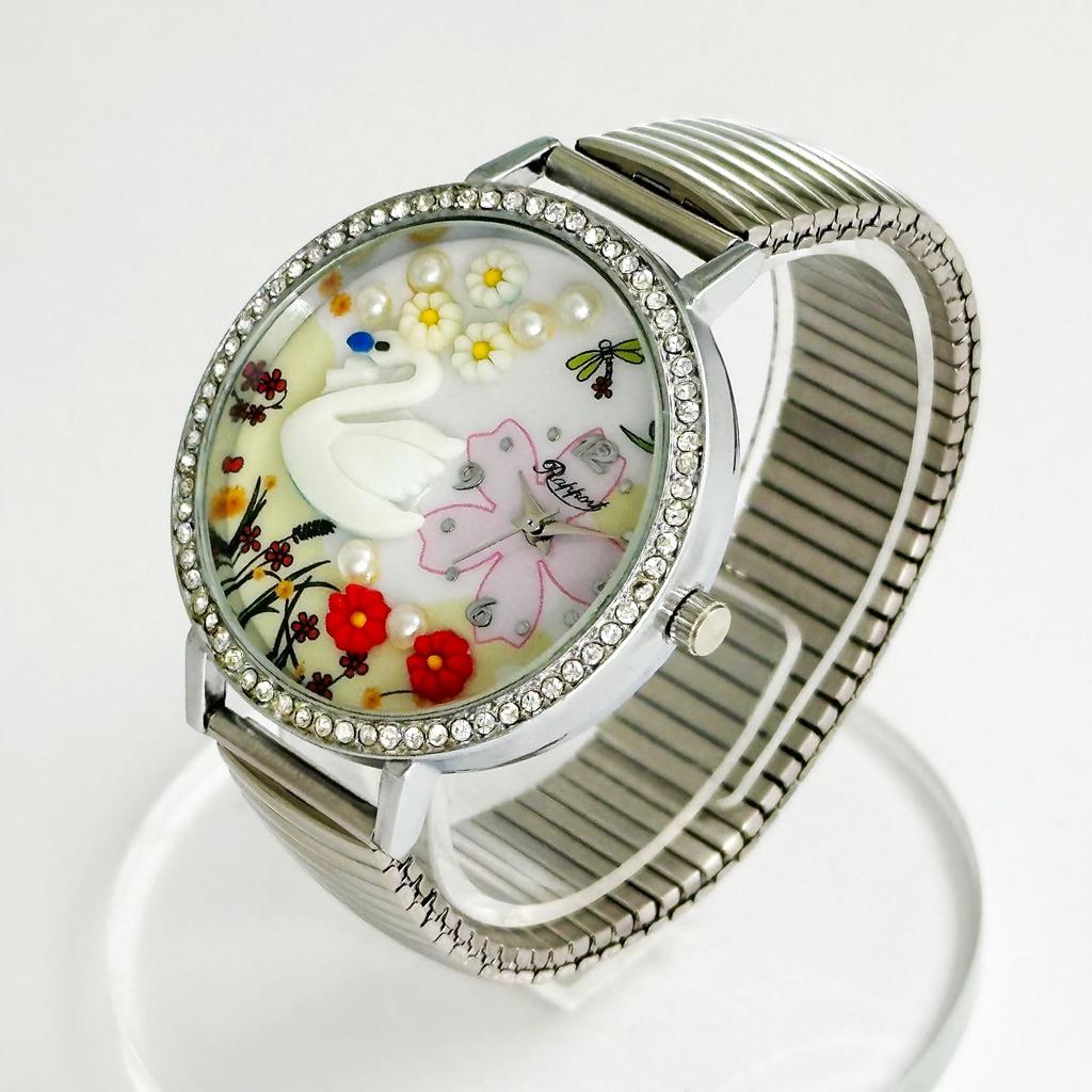 Wristwatch Rapport Fancy Bellows Watch 167006 Silver [Takeuchi Shoji] Women's